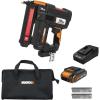 Worx Nitro 20V Power Share 3/8” Cordless Crown Stapler with Air Impact Technology – WX843L.9 (Tool Only)(18Ga Narrow Crown Stapler Kit (Battery & Charger included))