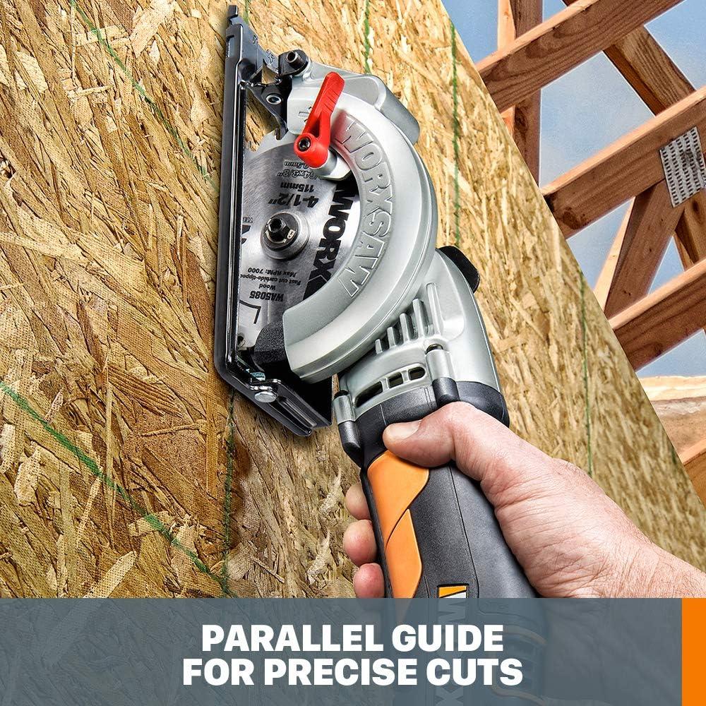 imageWorx WX429L 4 Amp WORXSAW 45quot Electric Compact Circular Saw