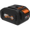 WORX WA3012 20V Power Share PRO 4.0Ah Lithium-Ion High-Capacity Battery, Black and Orange