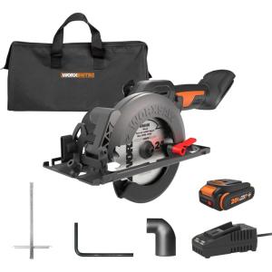 Worx WX531L 20V WORXSAW 4.5″ Cordless Compact Circular Saw