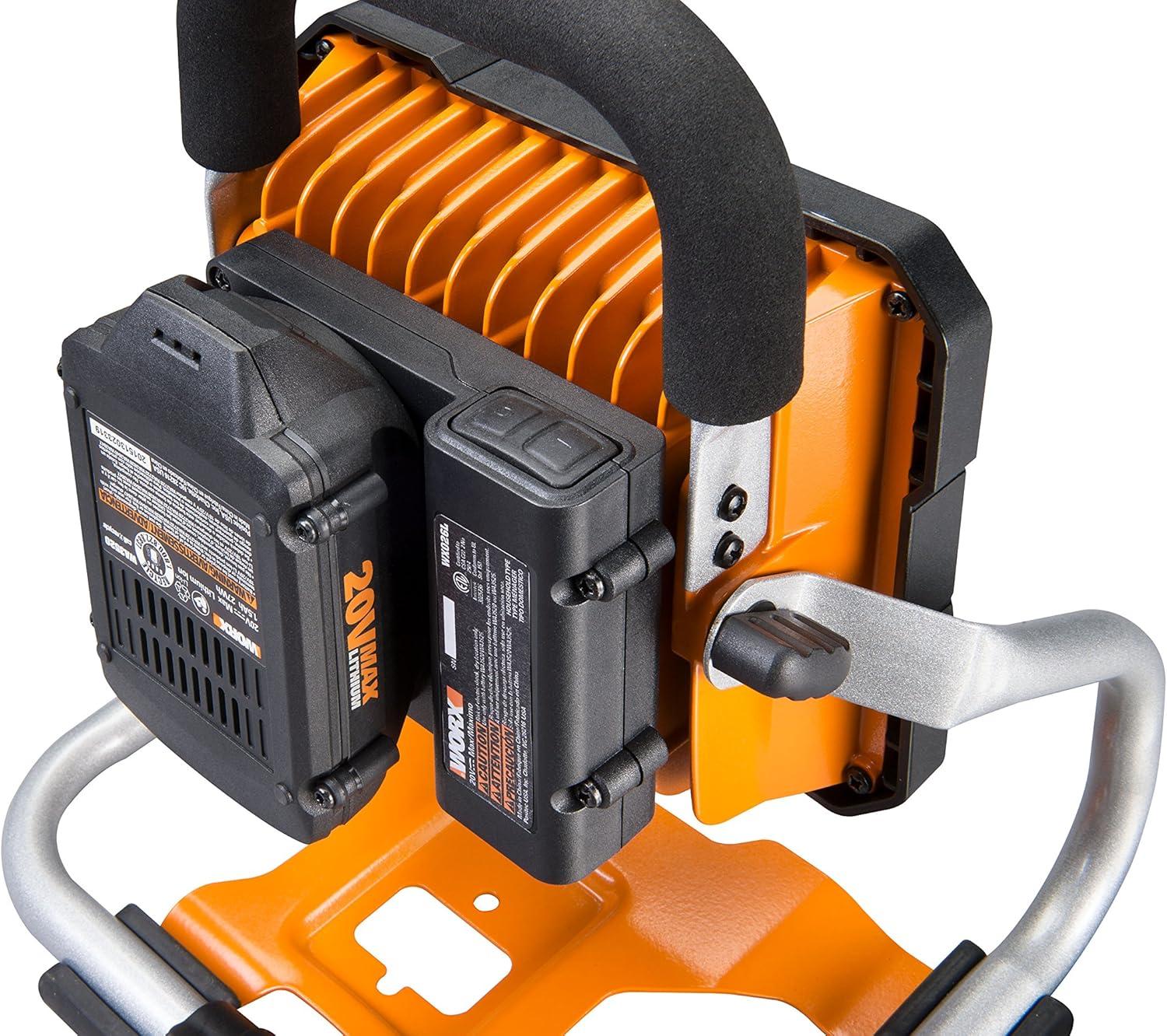 imageWorx WX026L9 20V Power Share LED Work Light Tool Only