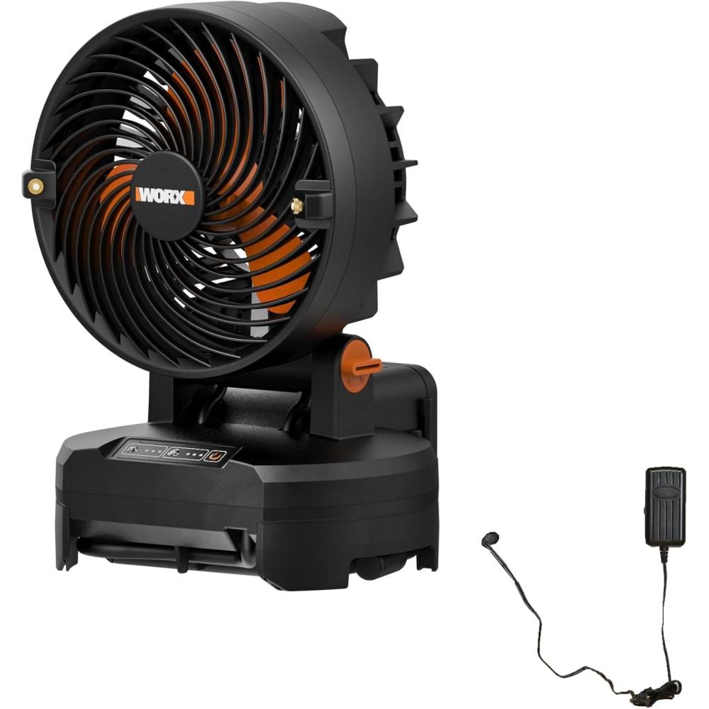 imageWORX WX095L9 20v 9quot Fan Bare Tool OnlyWX097L9 Misting Fan Tool Only