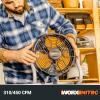 WORX WX095L.9 20v 9″ Fan, Bare Tool Only(WX095L Work Fan with Ready Charge)