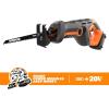 WORX WX508L 20V Recip Saw(Battery + Charger Included)