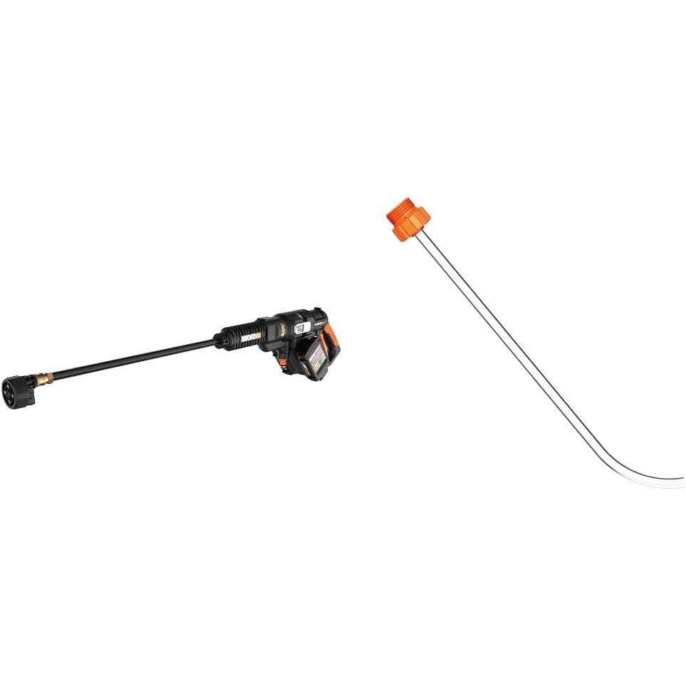 imageWORX 40V Power Share Hydroshot 2X20V Portable Power Cleaner Batteries ampamp Charger Included  WG644 and Hydroshot Bottle Cap Adapter  WA4038