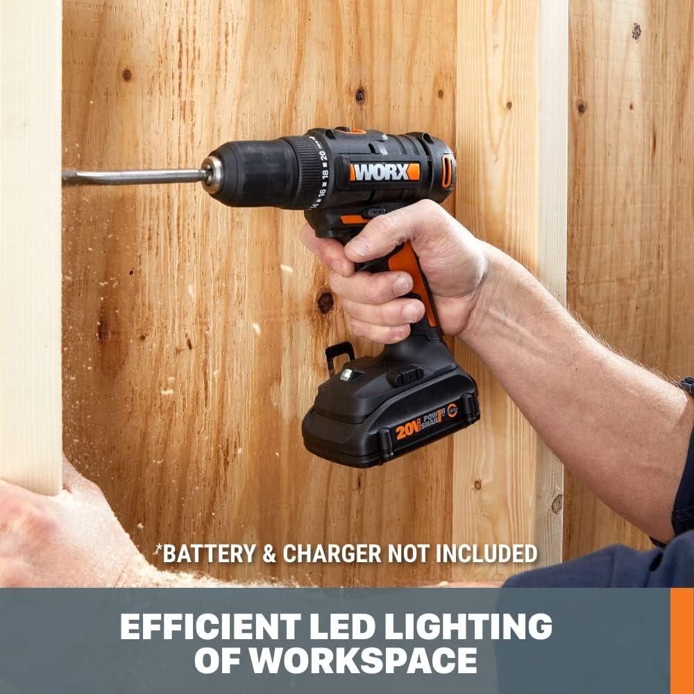 imageWorx 20V 12 Drill Driver with Power Share Tool Only  WX108L9