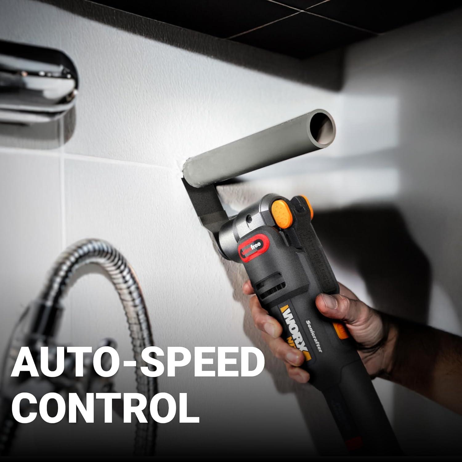 image:imageWorx WX696L 20V Power Share Sonicrafter Cordless Oscillating MultiTool20V Cordless Oscillating MultiToolTOOL Only
