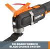 Worx WX696L 20V Power Share Sonicrafter Cordless Oscillating Multi-Tool(20V Cordless Oscillating Multi-Tool(Battery & Charger Included))