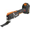 Worx WX696L 20V Power Share Sonicrafter Cordless Oscillating Multi-Tool(20V Cordless Oscillating Multi-Tool(Battery & Charger Included))