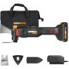 Worx WX696L 20V Power Share Sonicrafter Cordless Oscillating Multi-Tool(20V Cordless Oscillating Multi-Tool(Battery and Charger Included))
