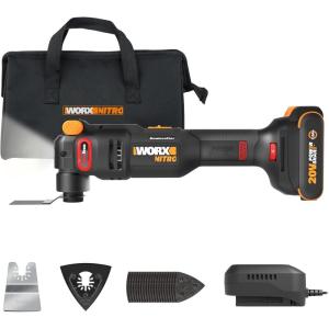 Worx WX696L 20V Power Share Sonicrafter Cordless Oscillating Multi-Tool(20V Cordless Oscillating Multi-Tool(Battery and Charger Included))