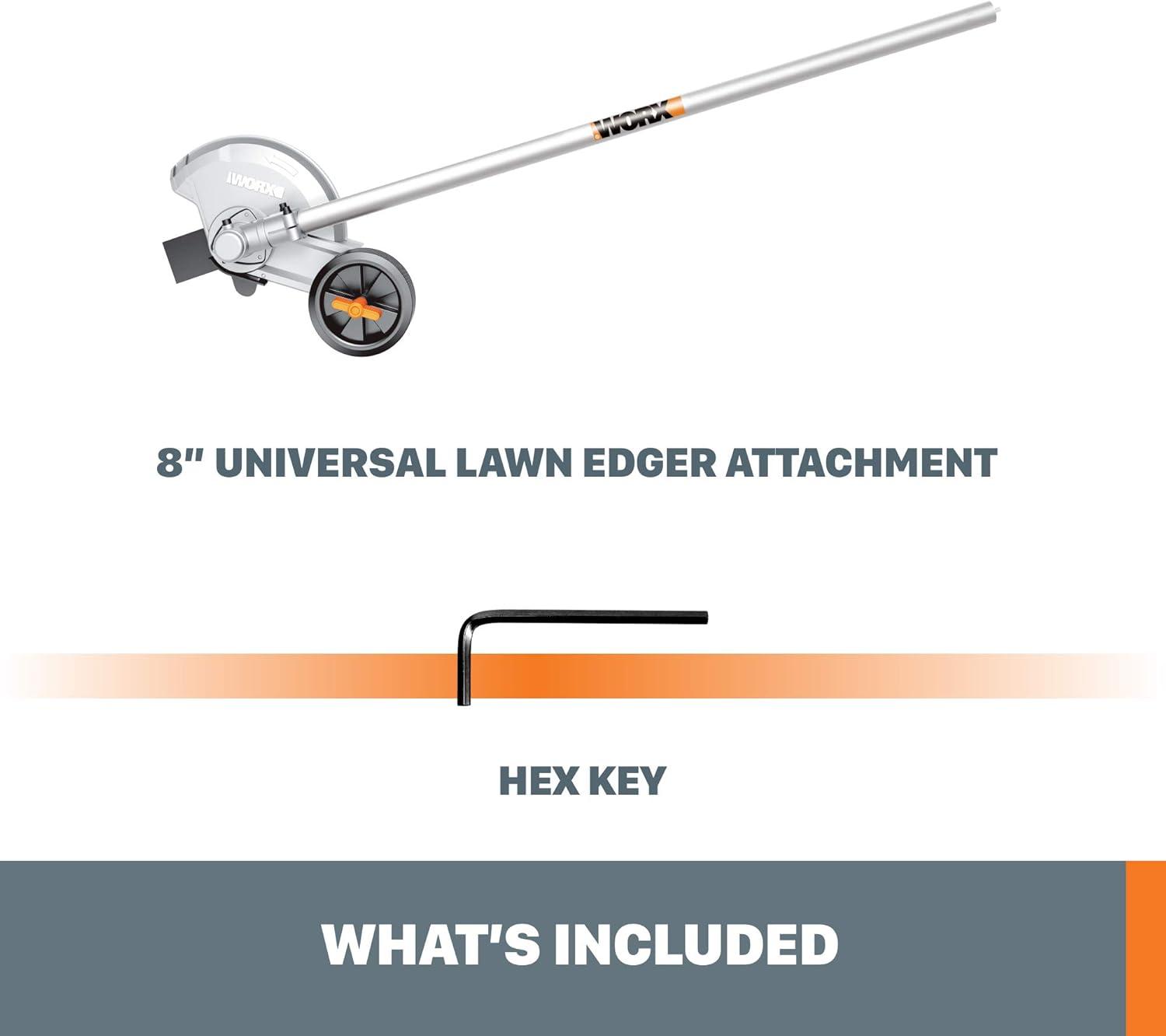 image:imageWORX Nitro Driveshare 8 Lawn Edger Attachment WA0223