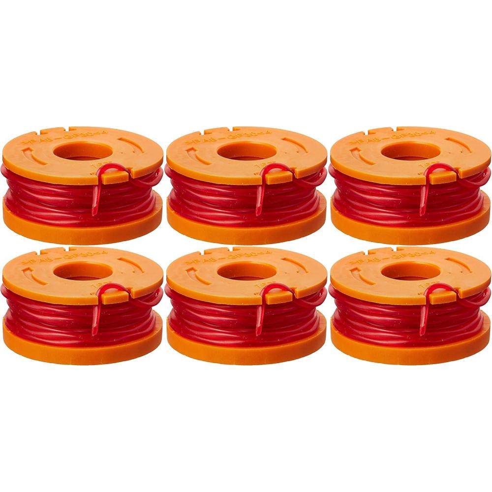 image:imageWORX Replacement Spool amp Line for String Trimmers 6Pack WA00106 Pack