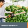 WORX 20V 12‘’ Cordless String Trimmer & 120 MPH Leaf Blower Combo, 2 Batteries & Charger Included, WG916(12″ Trimmer & 360 CFM Blower & 22″ Hedge Trimmer)