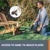 WORX 20V 12‘’ Cordless String Trimmer & 120 MPH Leaf Blower Combo, 2 Batteries & Charger Included, WG916(12″ Trimmer & 360 CFM Blower & 22″ Hedge Trimmer)
