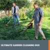 WORX 20V 12‘’ Cordless String Trimmer & 120 MPH Leaf Blower Combo, 2 Batteries & Charger Included, WG916(12″ Trimmer & 360 CFM Blower)