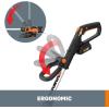WORX 20V 12‘’ Cordless String Trimmer & 120 MPH Leaf Blower Combo, 2 Batteries & Charger Included, WG916(2 in 1 Trimmer w/(2) Batteries & 0.4 Ah Charger)