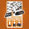WORX 20V 12‘’ Cordless String Trimmer & 120 MPH Leaf Blower Combo, 2 Batteries & Charger Included, WG916(2 in 1 Trimmer w/(2) Batteries & 0.4 Ah Charger)