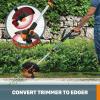 WORX 20V 12‘’ Cordless String Trimmer & 120 MPH Leaf Blower Combo, 2 Batteries & Charger Included, WG916(2 in 1 Trimmer w/(2) Batteries & 2.0 Ah Charger)