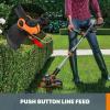 WORX 20V 12‘’ Cordless String Trimmer & 120 MPH Leaf Blower Combo, 2 Batteries & Charger Included, WG916(2 in 1 Trimmer/Tool Only)