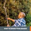 WORX 40V Nitro Driveshare 17″ Universal Hedge Trimmer Attachment, WA0220