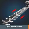 WORX 40V Nitro Driveshare 17″ Universal Hedge Trimmer Attachment, WA0220