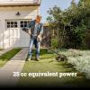 WORX Cordless String Trimmer & Leaf Blower Combo, 15” 40V Weed Eater, 530 CFM 40V Quiet Electric Blower with 57 dB, 2 × 4.0 Ah Batteries and Charger Included, WP925