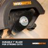 WORX Nitro Cordless Lawn Edger, 7” Grass Edger with 3 Depth Settings, 20V Electric Edger with Dual Wheels & Brushless Motor, 4.0 Ah Battery & Charger Included, WG898(Lawn Edger w/(1) 4.0 Ah Battery)