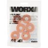 WORX Replacement Spool & Line for String Trimmers, 6-Pack, WA0010(6 Pack)