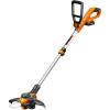 WORX Cordless String Trimmer & Lawn Edger, Electric Weed Wacker with 4.2 LBS, 20V Weed Eater with Auto Feed, Battery & Charger Included, WG154(12″ 20V 2 in 1 Trimmer w/(1) 2.0 Ah Battery)