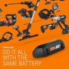 WORX WG261 20V Power Share 22″ Cordless Hedge Trimmer (Battery & Charger Included) WG801 20V Power Share 4″ Cordless Shear and 8″ Shrubber Trimmer (Battery & Charger Included)