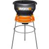 WORX WG430 13 Amp Foldable Bladeless Electric Leaf Mulcher w/Landscaping 26-Gallon Collapsible Yard Waste Bag/Leaf Bin(With Collapsible Leaf Bin)