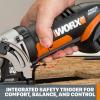 Worx WX523L 20V Power Share WORXSAW 3-3/8″ Cordless Compact Circular Saw