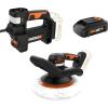 Worx WX092L 20V Power Share Cordless Inflator and WX856L 20V Power Share Orbital Buffer/Polisher