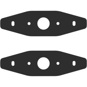 WORX 7″ Lawn Edger Replacement Blades, Compatible with WG898, 2 Pack