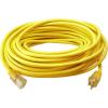 Worx Edger Lawn Tool Electric Lawn Edger (WG896) and Southwire 100 ft Outdoor Extension Cord (02589SW)(With Extension Cord  Yellow  100 Ft)