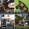 WORX Cordless Lawn Mower, 14” Electric Mower with Mulching & Bagging, 20V Push Lawn Mower with 6-Position Height Adjustment, 5.0 Ah Battery & Charger Included, WG733.1(21″ 40V Mower w/(2) 5.0Ah Batteries)